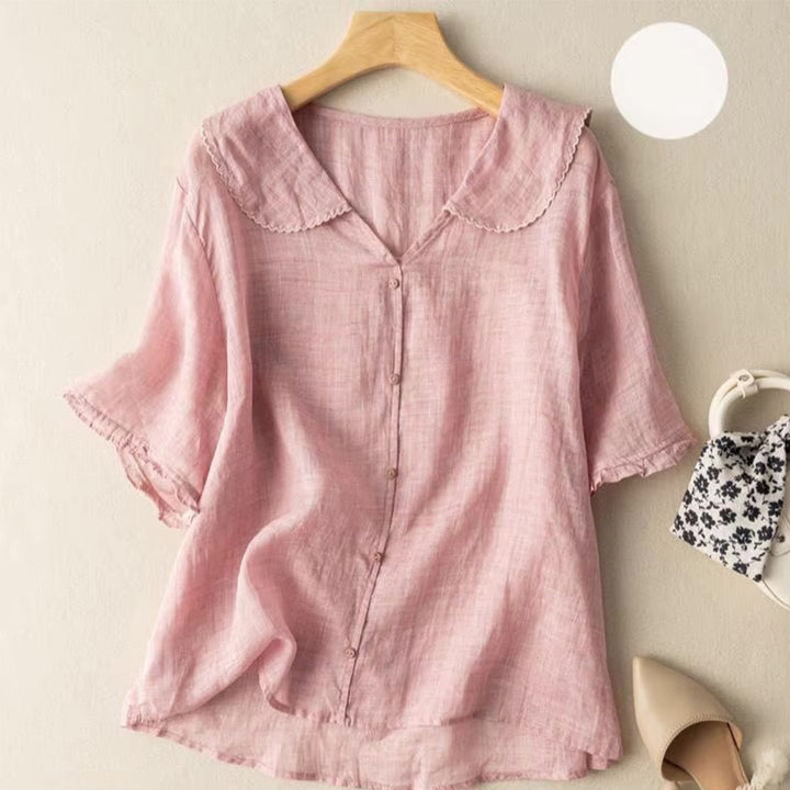 Lightweight Linen Blouse