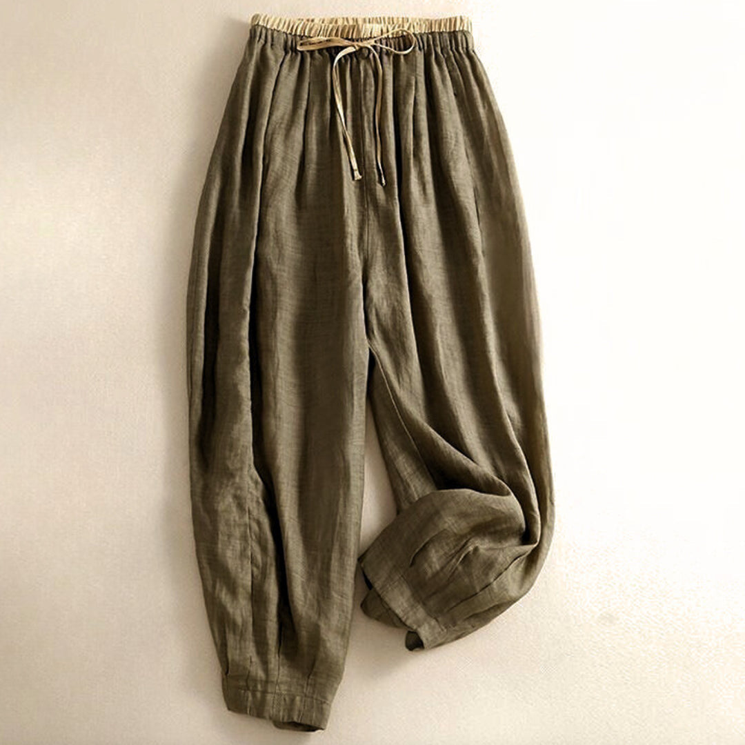 Relaxed Linen Pants