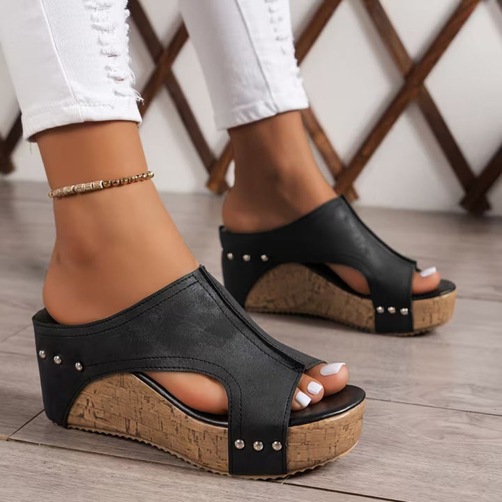 Marbella Platform Wedge Sandals