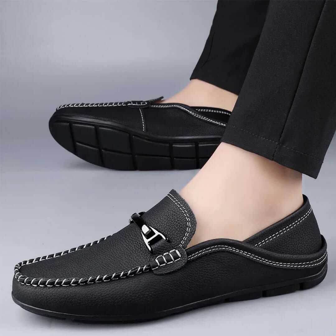 Alessio Leather Loafers