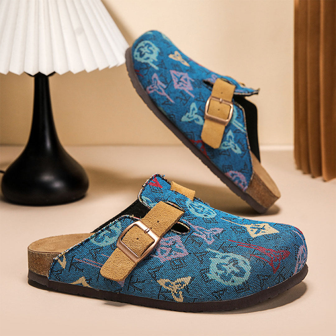 Lucca Tapestry Clogs