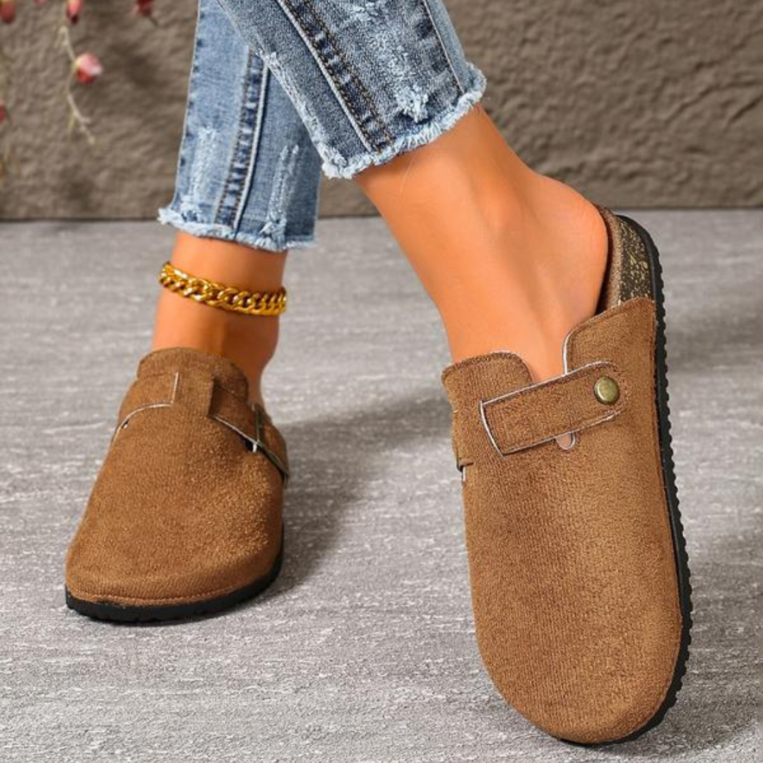 Sirmione Buckled Mules