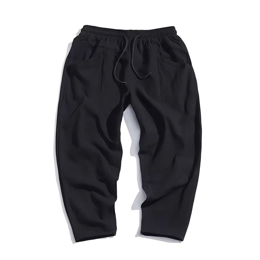 Kyoto Linen Blend Cropped Pants