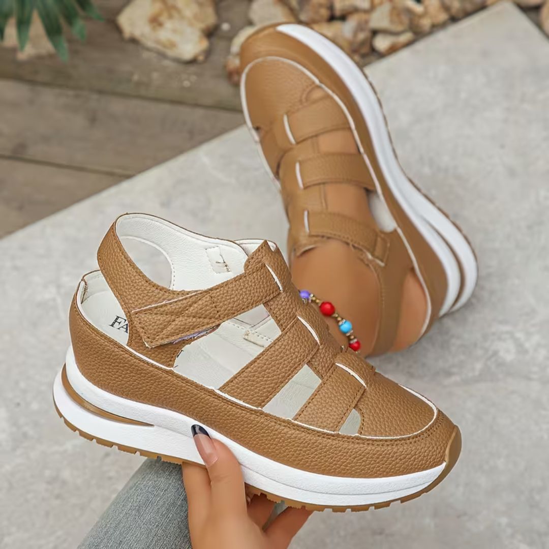 Milano Sporty Wedge Sandals