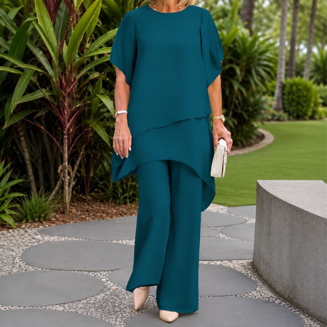 Elettra Asymmetrical Two-Piece Set
