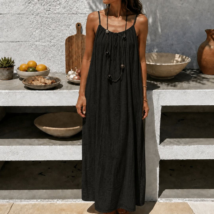 Mia Spaghetti Strap Maxi Dress