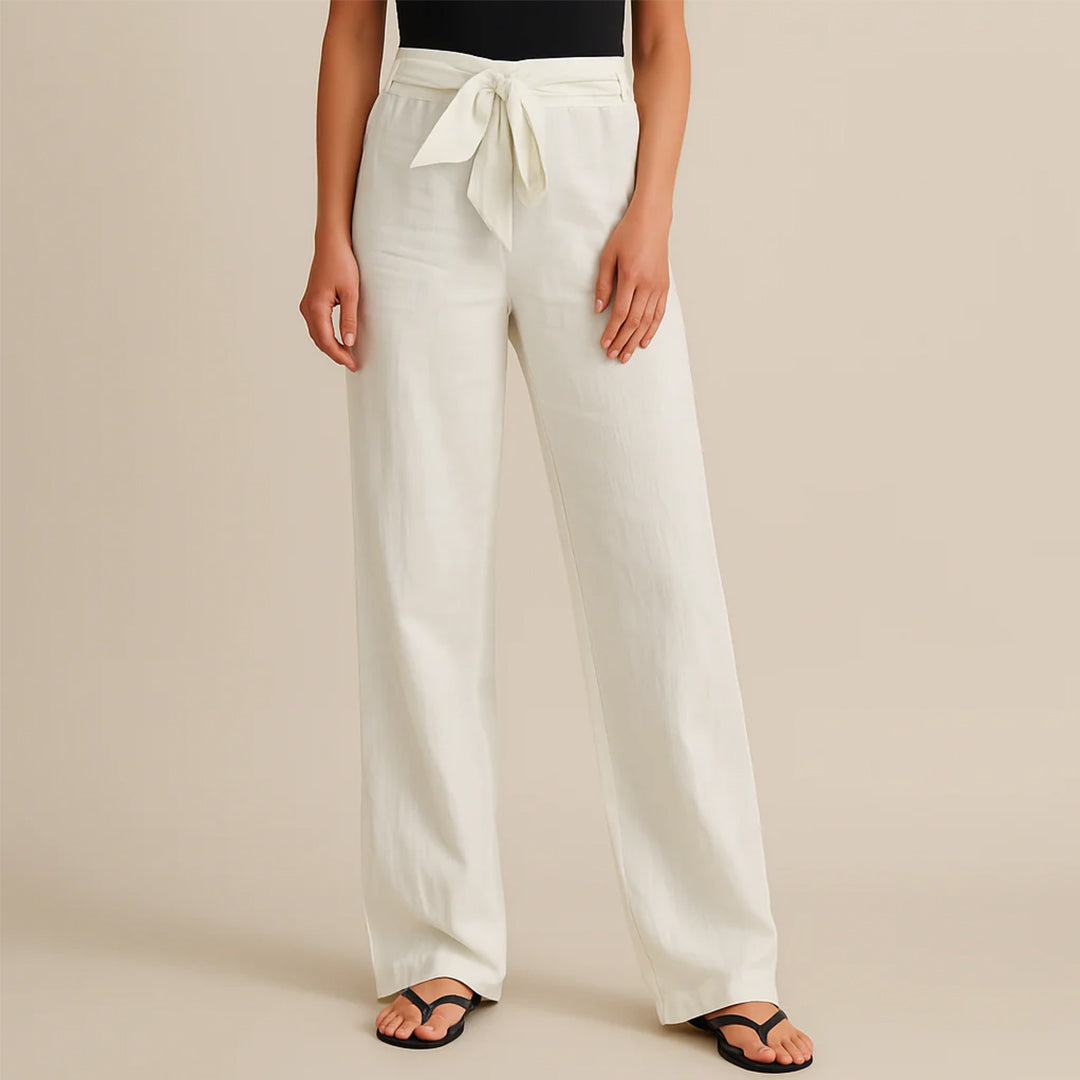 Natural Linen Pants