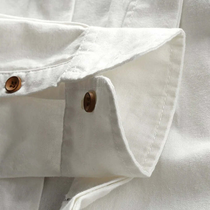Haruki Linen Blend Japan Style Shirt