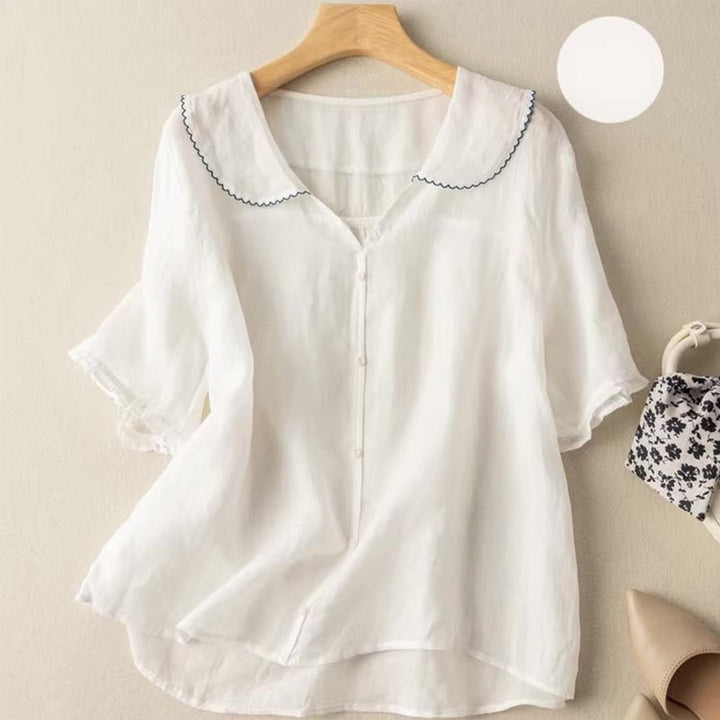 Lightweight Linen Blouse