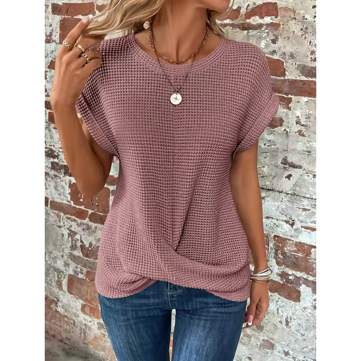 Thea Waffle Tee
