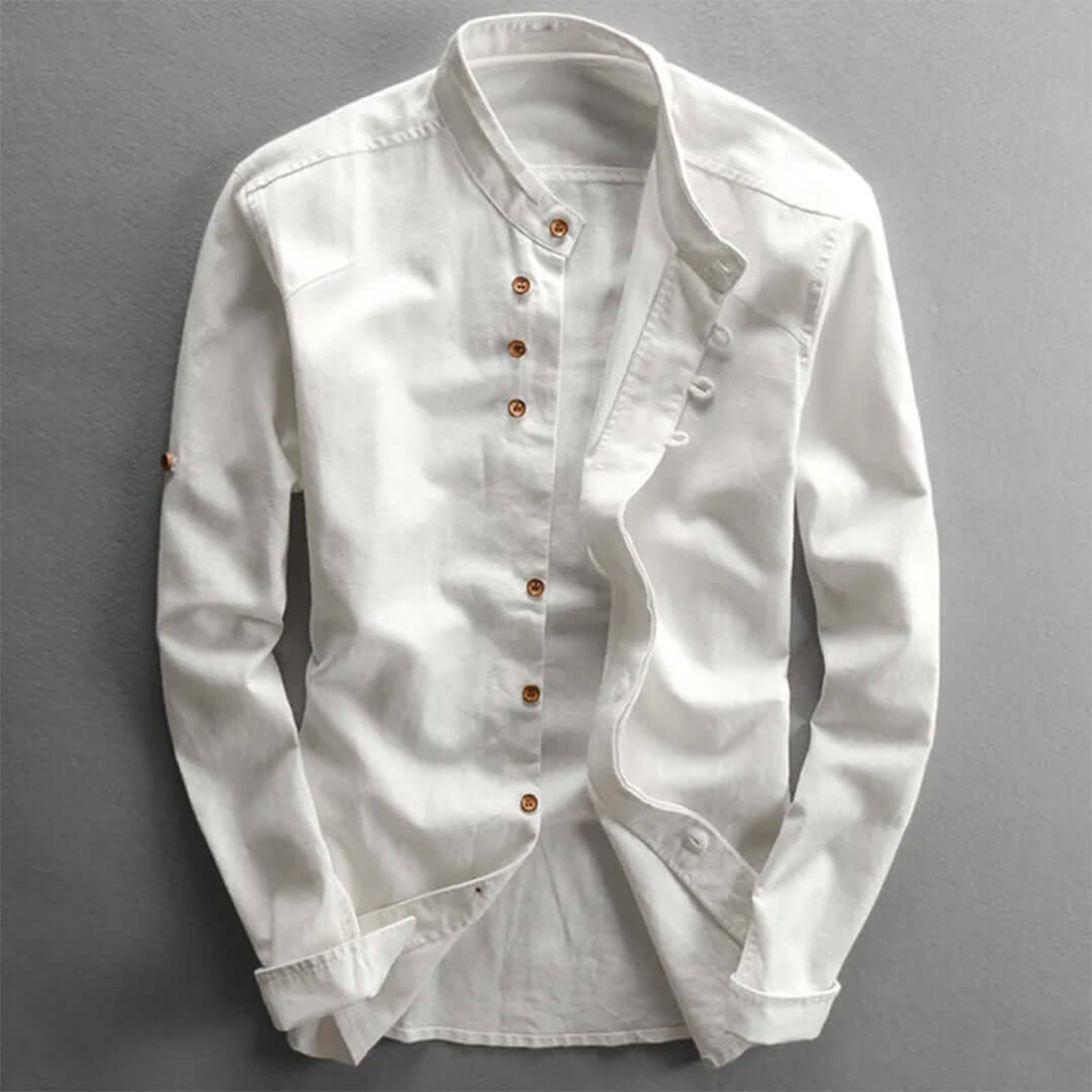 Haruki Linen Blend Japan Style Shirt