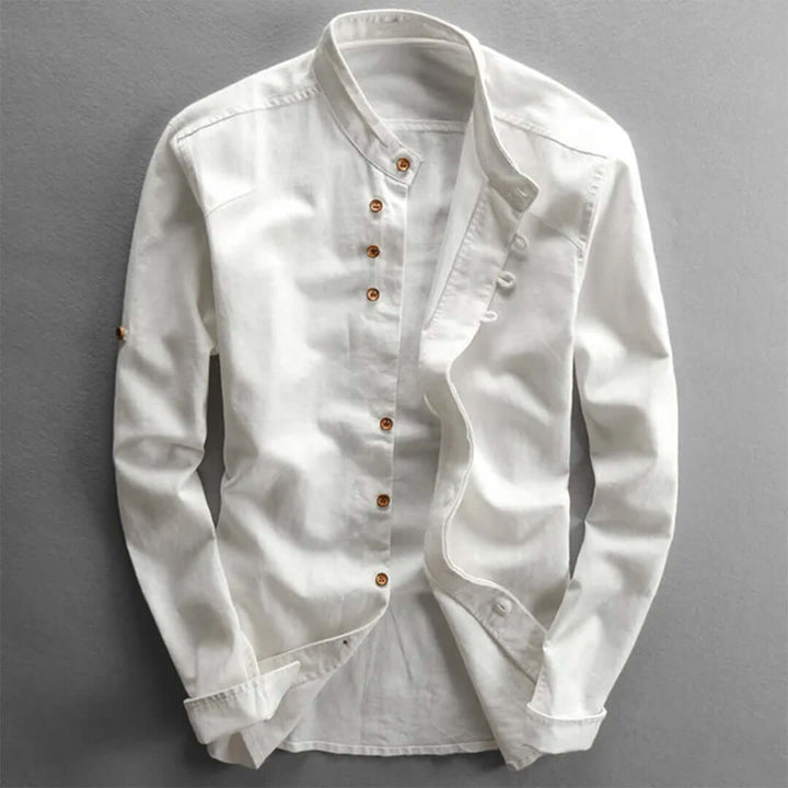 Haruki Linen Blend Japan Style Shirt