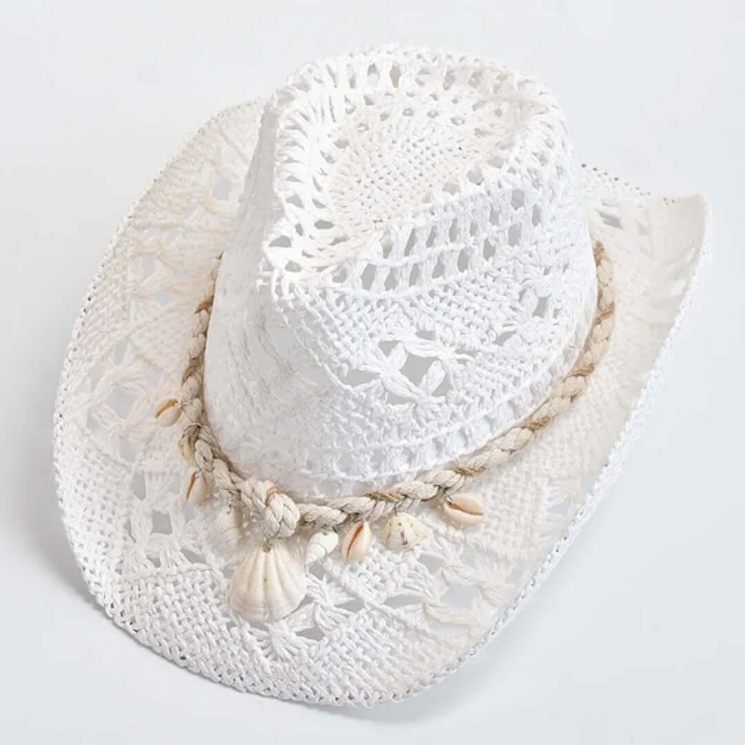 Bayline Seashell Straw Hat