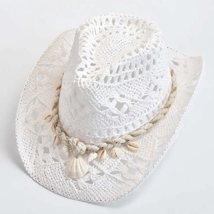 Bayline Seashell Straw Hat