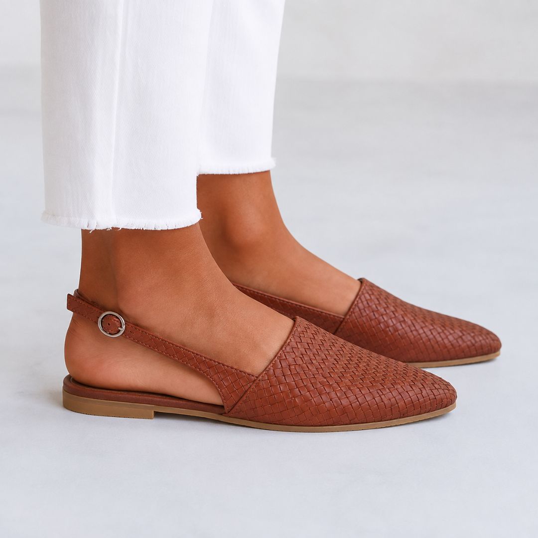 Caletta Braided Slingback Women’s Mules