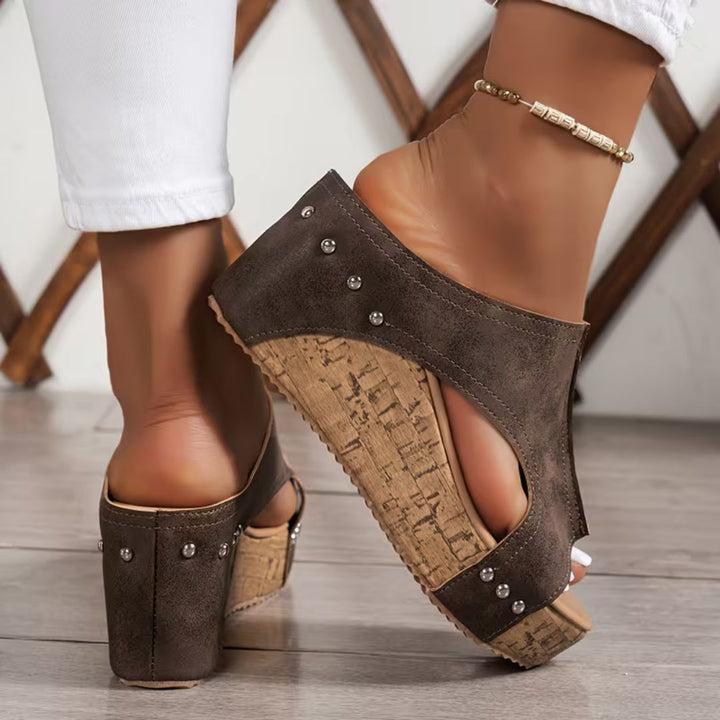Marbella Platform Wedge Sandals