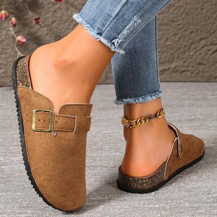 Sirmione Buckled Mules