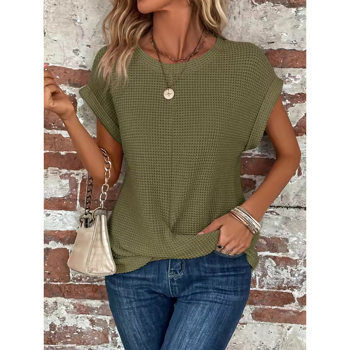 Thea Waffle Tee