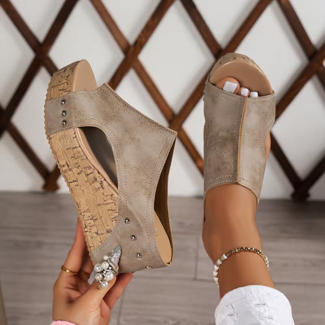 Marbella Platform Wedge Sandals