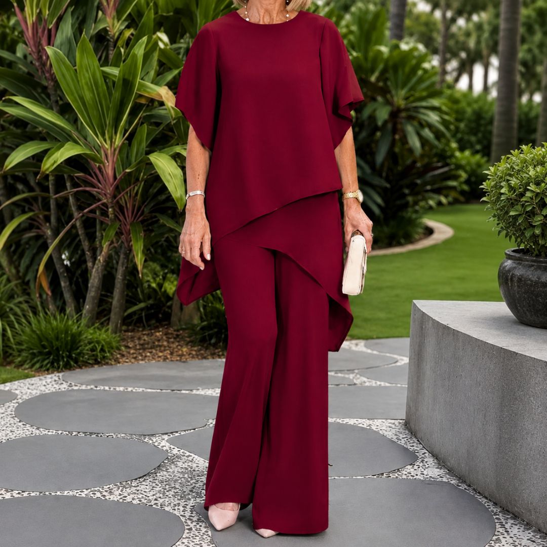 Elettra Asymmetrical Two-Piece Set