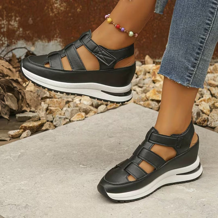 Milano Sporty Wedge Sandals