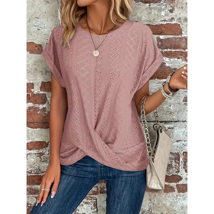 Thea Waffle Tee