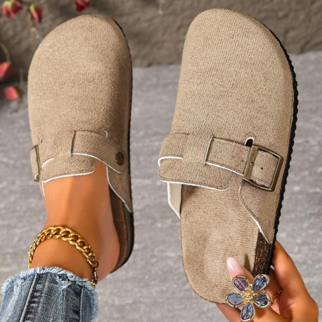 Sirmione Buckled Mules