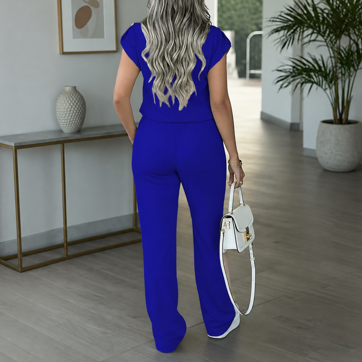 Sorrentia Short-Sleeve Polo Women Set