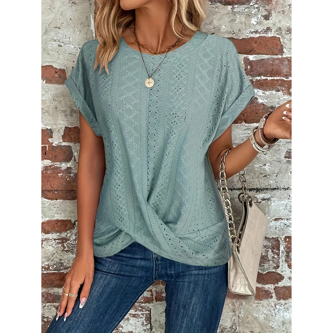 Thea Waffle Tee