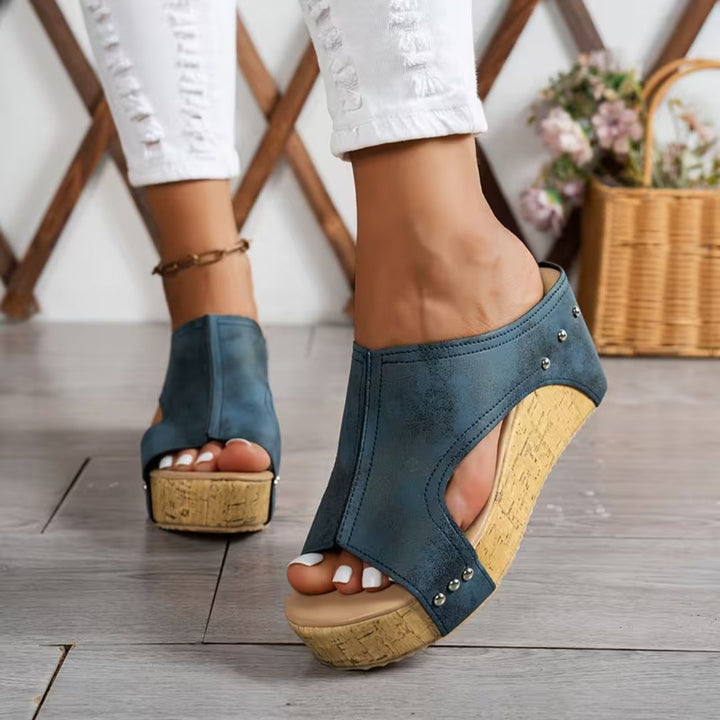 Marbella Platform Wedge Sandals