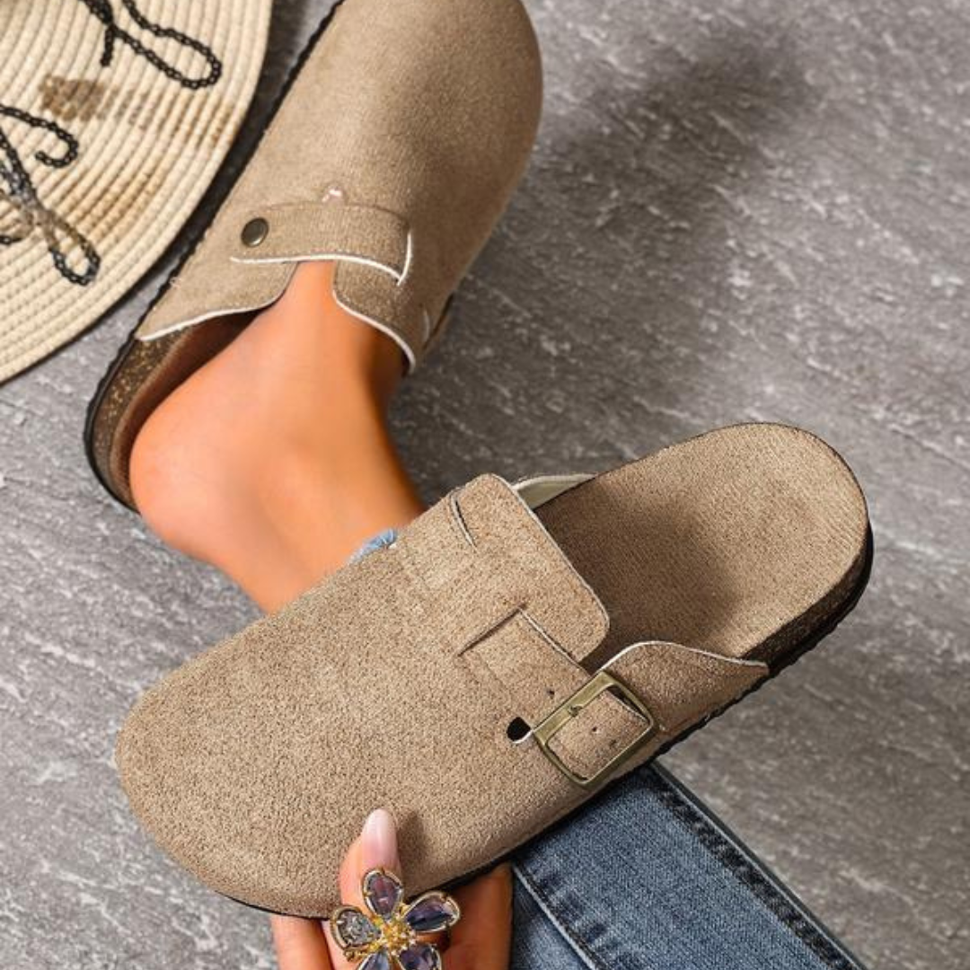 Sirmione Buckled Mules