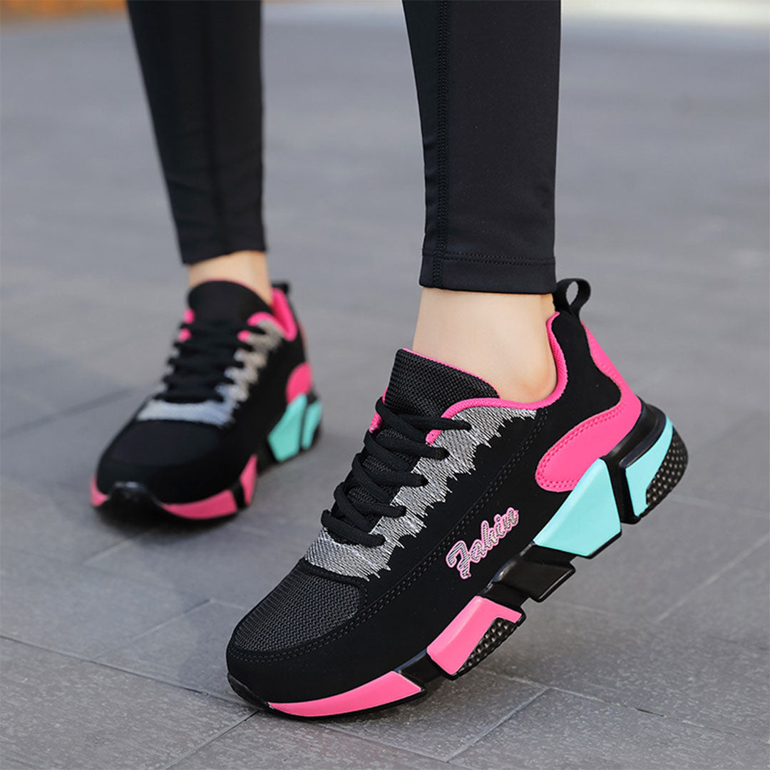 Giselle Chunky Color-block Sneakers
