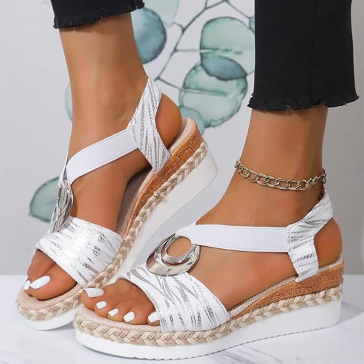 Alessandra Platform Wedge Sandals
