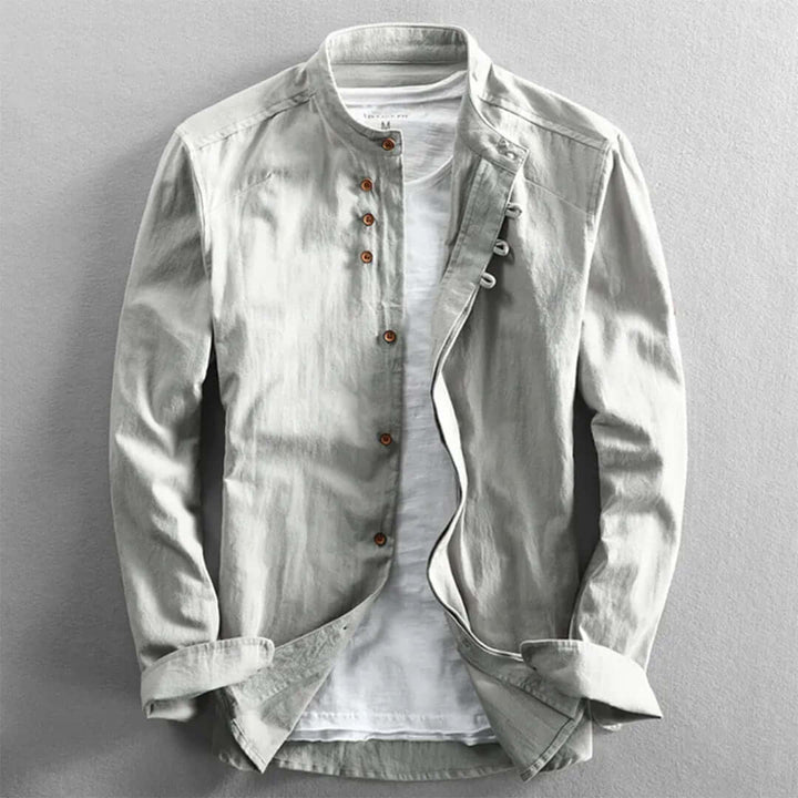 Haruki Linen Blend Japan Style Shirt