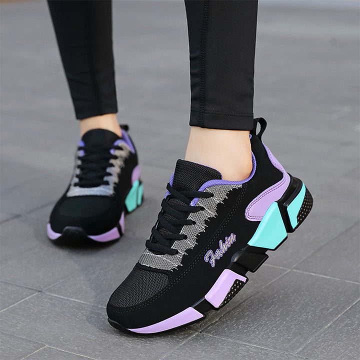 Giselle Chunky Color-block Sneakers