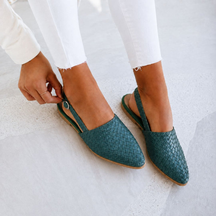 Caletta Braided Slingback Women’s Mules