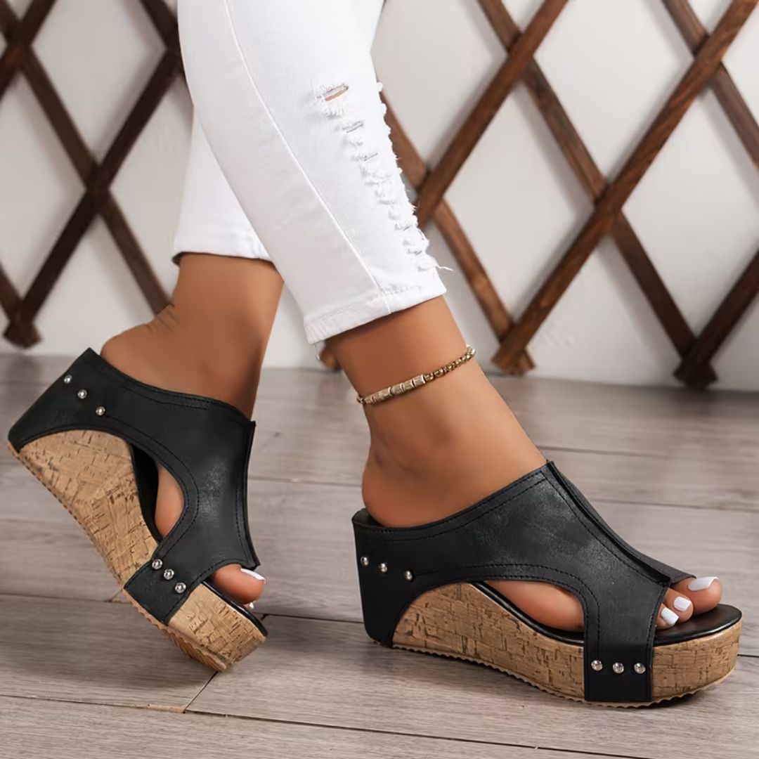 Marbella Platform Wedge Sandals