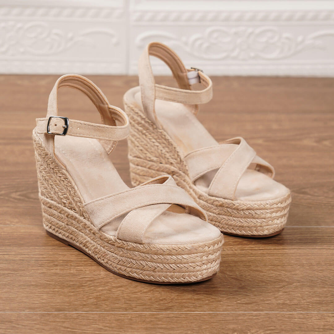 Solana Boho Wedge Sandals