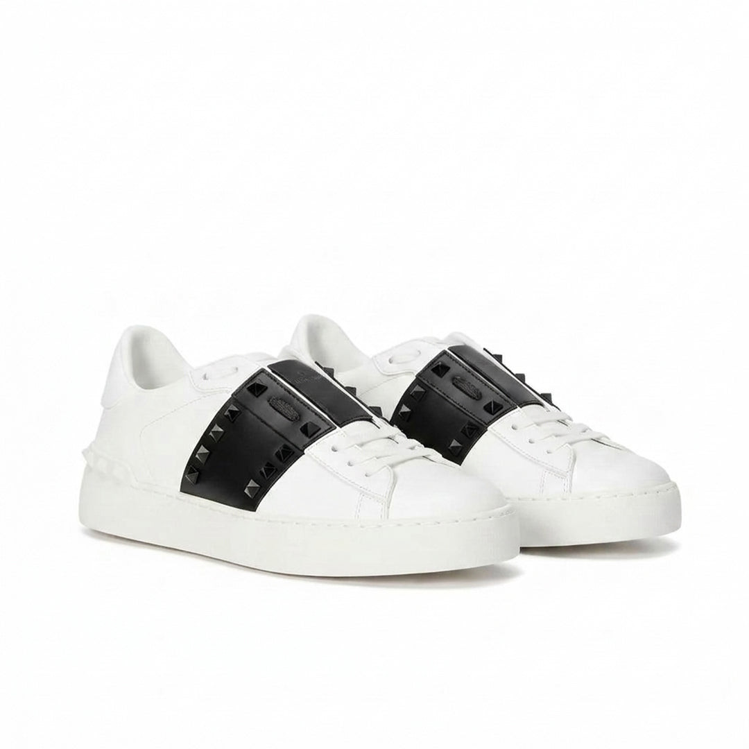 Valentino Garavani Rockstud Untitled Leather Sneakers
