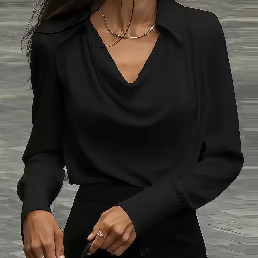 Eviana Grace Satin Blouse