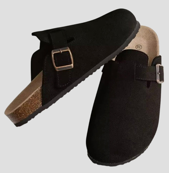 Premium Suede Comfort Mules