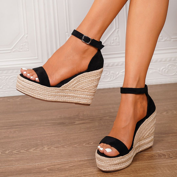 Valeria Boho Wedge Sandals