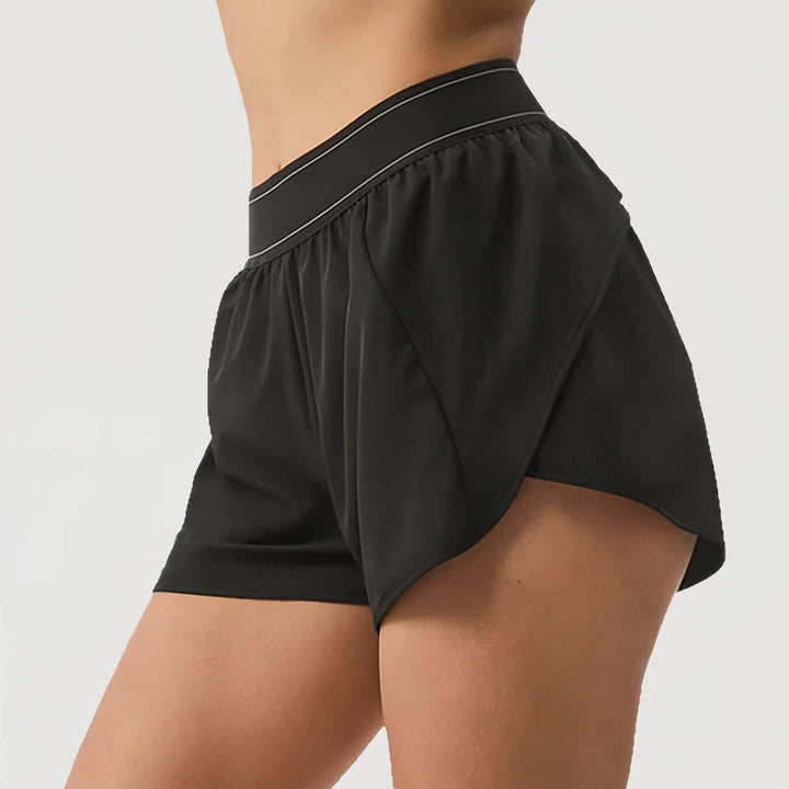 Pia High Waisted Athletic Shorts