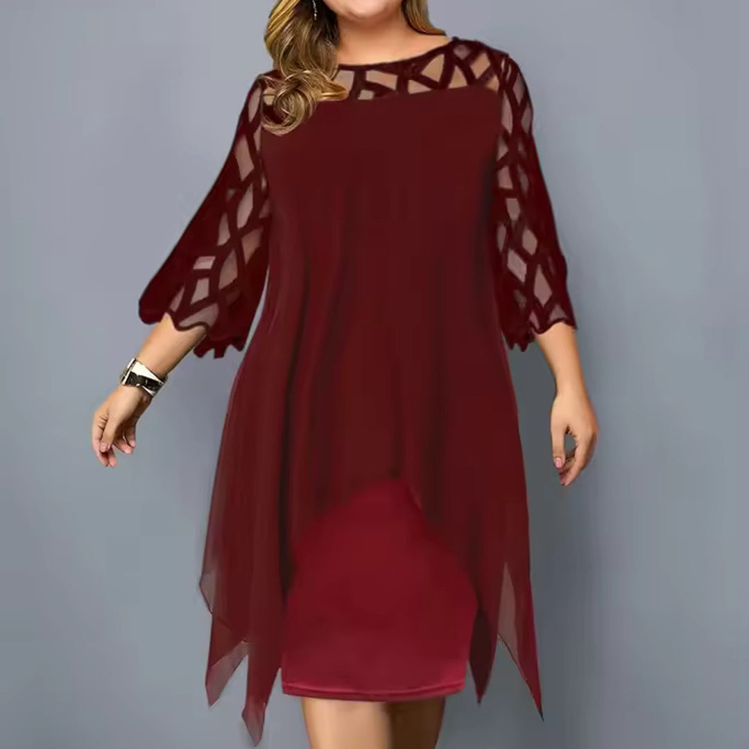 Serelina Chic Midi Dress