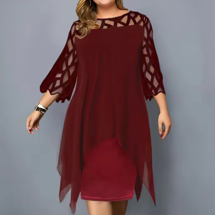 Serelina Chic Midi Dress