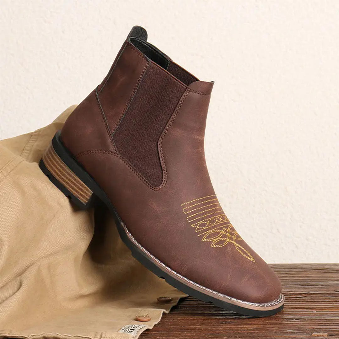 Torino Western Ankle Boots