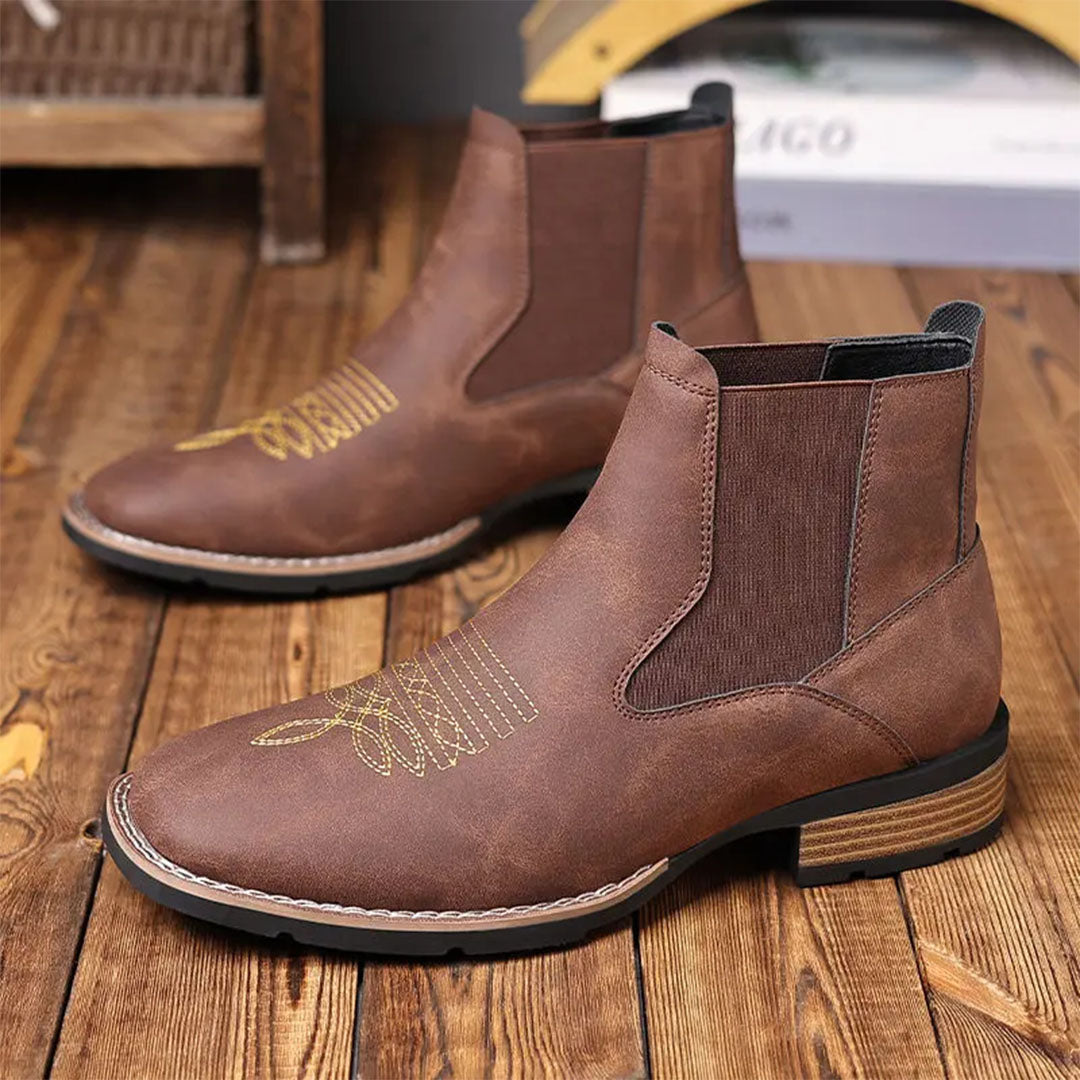 Torino Western Ankle Boots