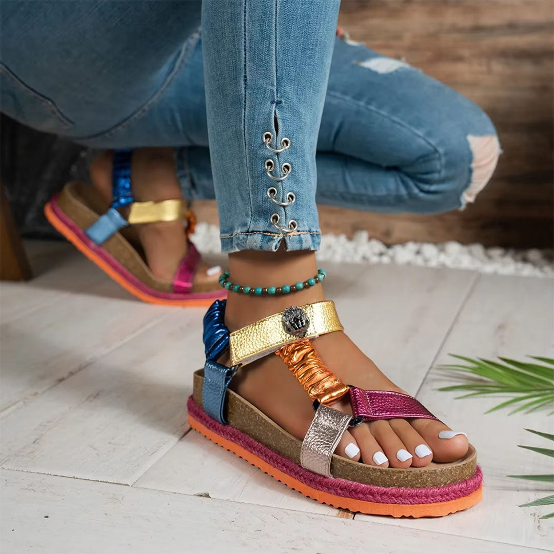 Gia Quilted Sandals