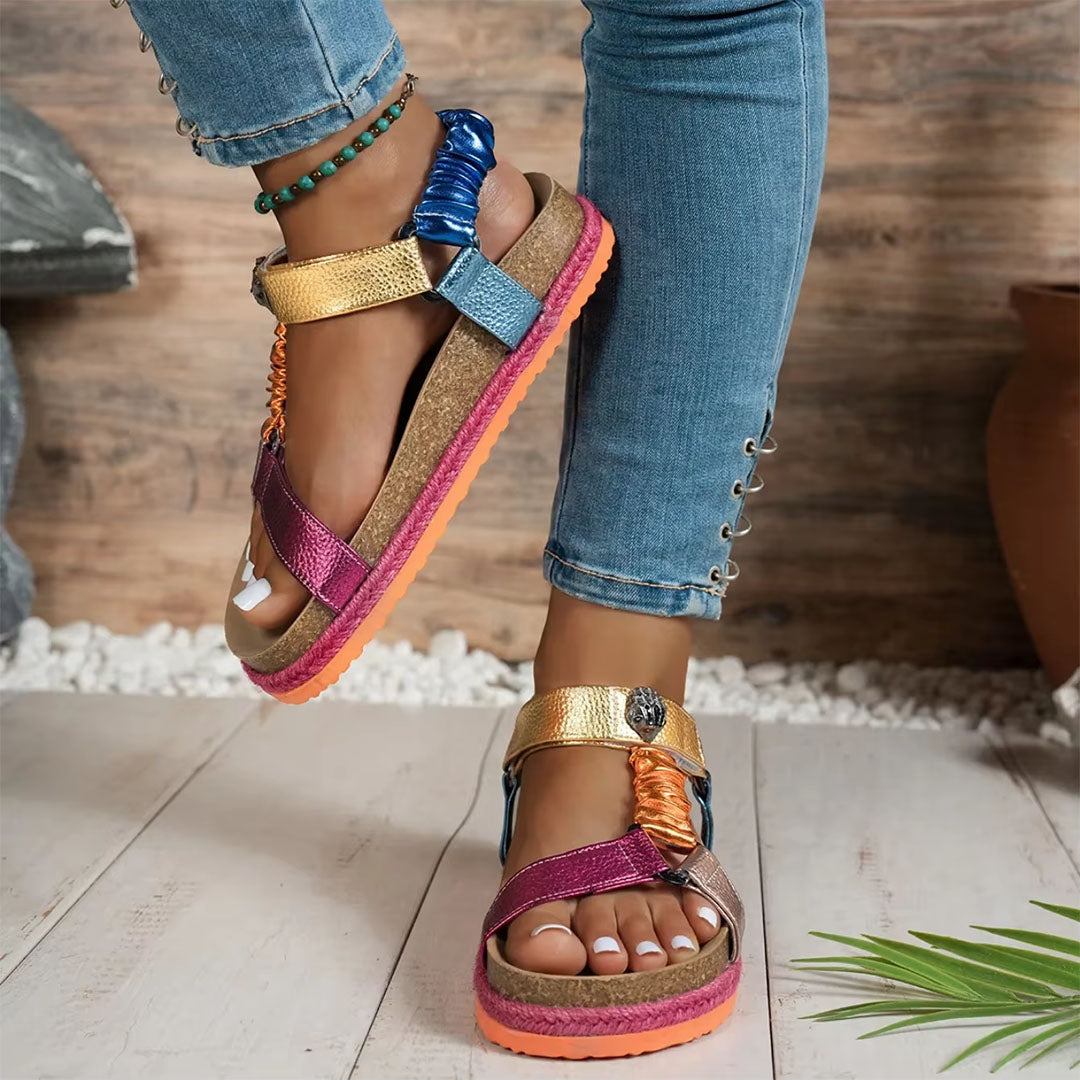 Gia Quilted Sandals