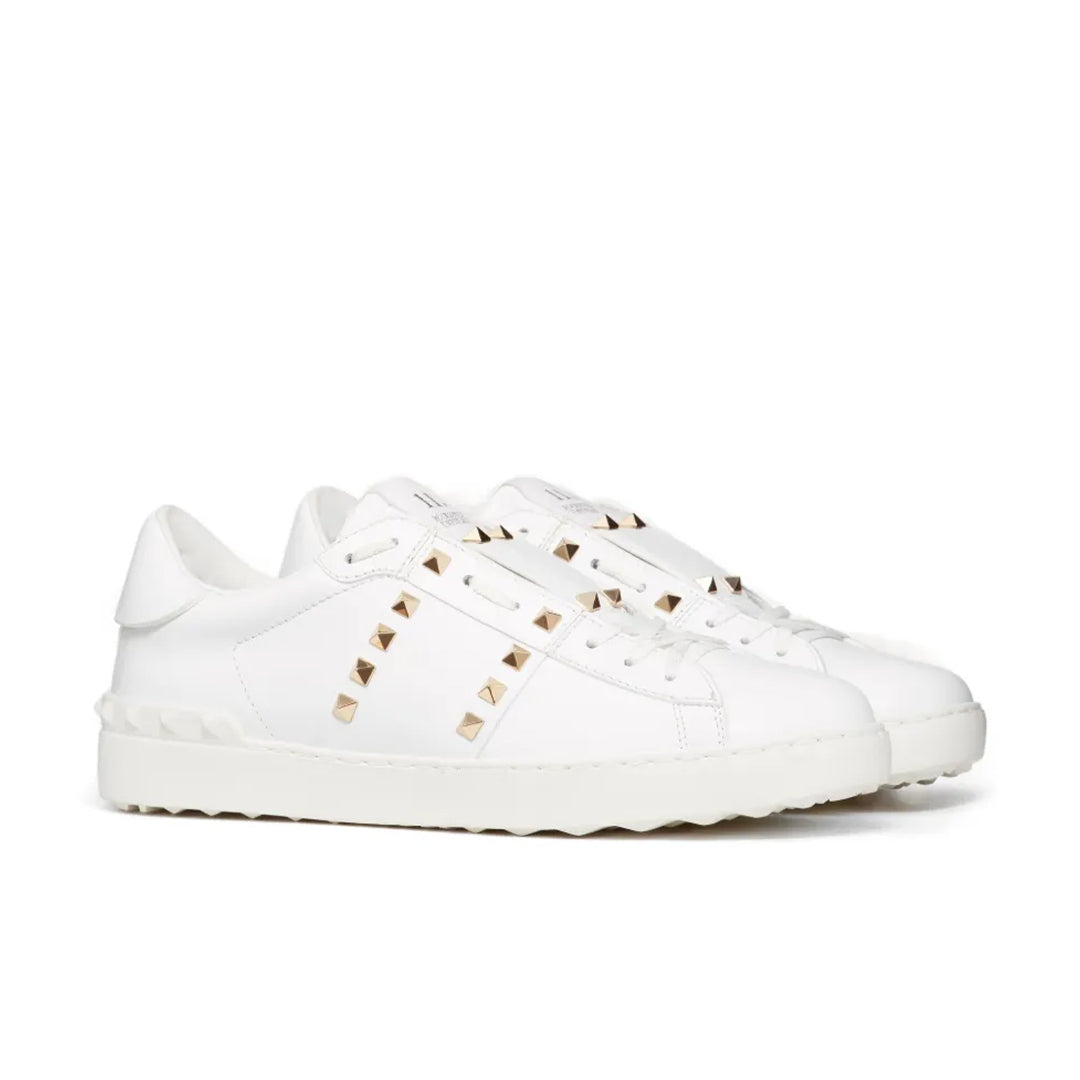 Valentino Garavani Rockstud Untitled Leather Sneakers